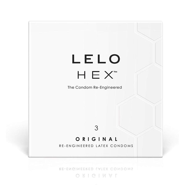 LELO Hex Original Condoms 3 Pack - Extreme Toyz Singapore - https://extremetoyz.com.sg - Sex Toys and Lingerie Online Store - Bondage Gear / Vibrators / Electrosex Toys / Wireless Remote Control Vibes / Sexy Lingerie and Role Play / BDSM / Dungeon Furnitures / Dildos and Strap Ons  / Anal and Prostate Massagers / Anal Douche and Cleaning Aide / Delay Sprays and Gels / Lubricants and more...