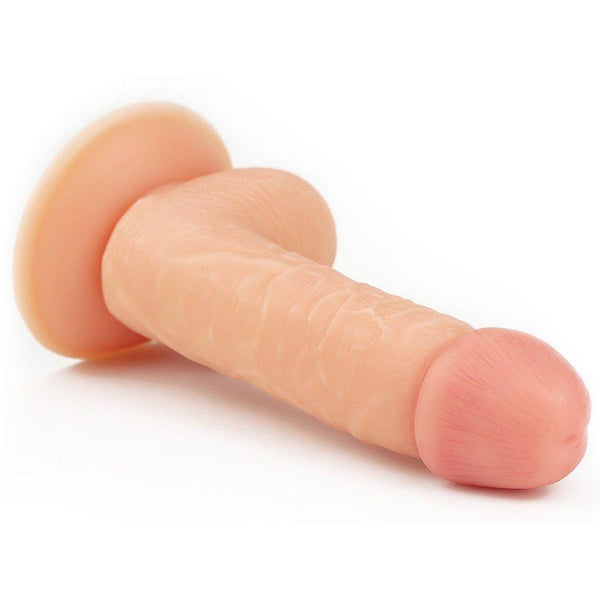 LoveToy 7" The Ultra Soft Dude Realistic Dildo -  Extreme Toyz Singapore - https://extremetoyz.com.sg - Sex Toys and Lingerie Online Store