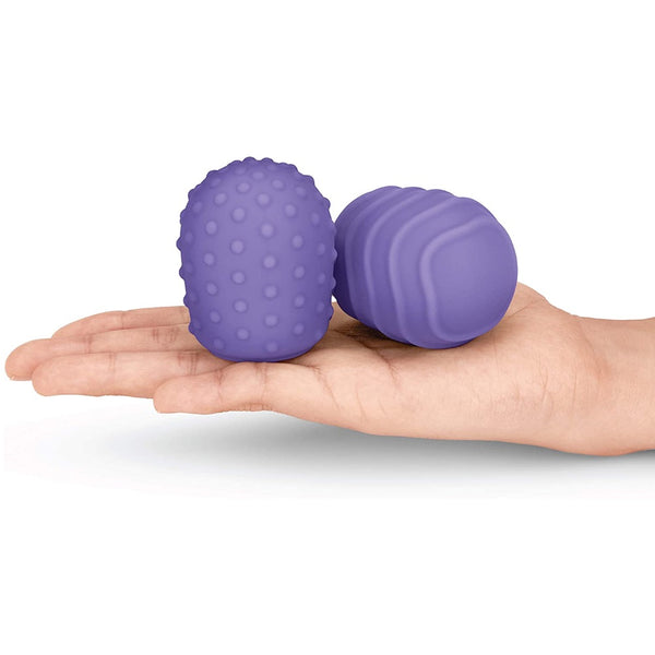 Le Wand Petite Silicone Texture Covers (2-Pack) - Extreme Toyz Singapore - https://extremetoyz.com.sg - Sex Toys and Lingerie Online Store