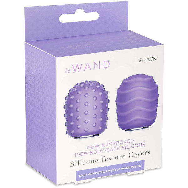 Le Wand Petite Silicone Texture Covers (2-Pack) - Extreme Toyz Singapore - https://extremetoyz.com.sg - Sex Toys and Lingerie Online Store