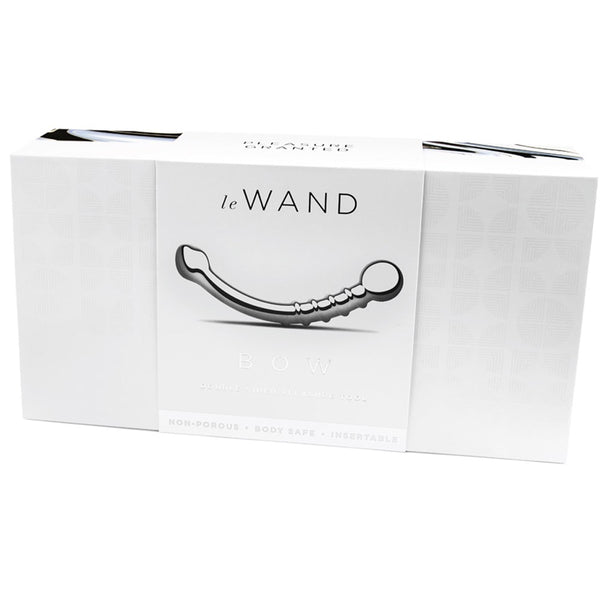 Le Wand Bow Stainless Dual Ended Steel Dildo - Extreme Toyz Singapore - https://extremetoyz.com.sg - Sex Toys and Lingerie Online Store