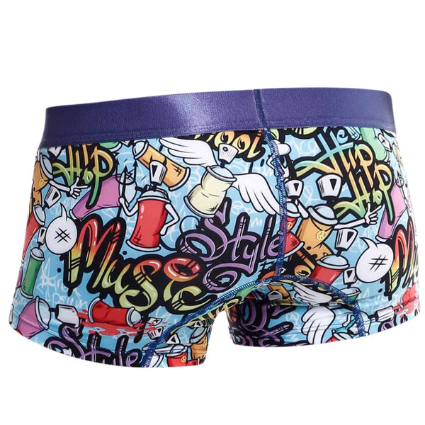 MALEBASICS Hipster Trunk - Music (4 Sizes Available) - Extreme Toyz Singapore - https://extremetoyz.com.sg - Sex Toys and Lingerie Online Store