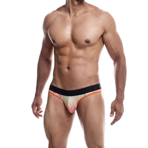 MALEBASICS Aero Jock - Orange (4 Sizes Available) - Extreme Toyz Singapore - https://extremetoyz.com.sg - Sex Toys and Lingerie Online Store