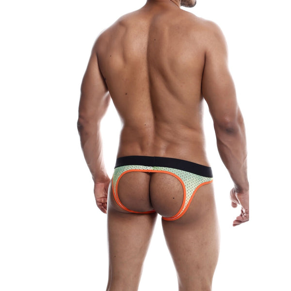 MALEBASICS Aero Jock - Orange (4 Sizes Available) - Extreme Toyz Singapore - https://extremetoyz.com.sg - Sex Toys and Lingerie Online Store