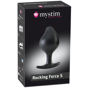 mystim Rocking Force E-Stim Butt Plug (2 Sizes Available) - Extreme Toyz Singapore - https://extremetoyz.com.sg - Sex Toys and Lingerie Online Store