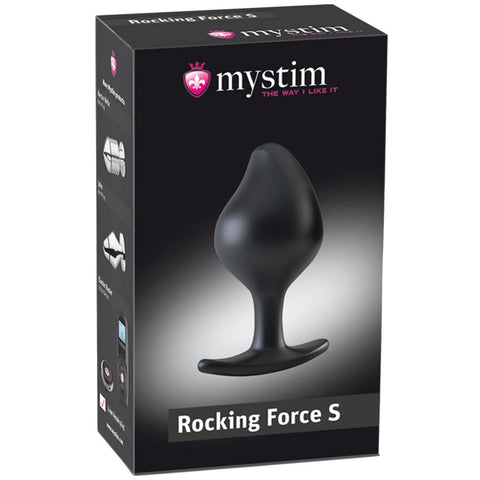 mystim Rocking Force E-Stim Butt Plug (2 Sizes Available) - Extreme Toyz Singapore - https://extremetoyz.com.sg - Sex Toys and Lingerie Online Store