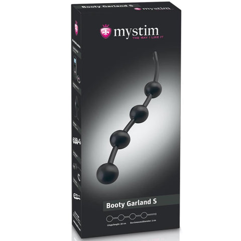 mystim Booty Garland E-Stim Anal Beads (2 Sizes Available) - Extreme Toyz Singapore - https://extremetoyz.com.sg - Sex Toys and Lingerie Online Store