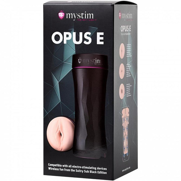 mystim Opus E Vaginal Version E-Stim Masturbator - Extreme Toyz Singapore - https://extremetoyz.com.sg - Sex Toys and Lingerie Online Store