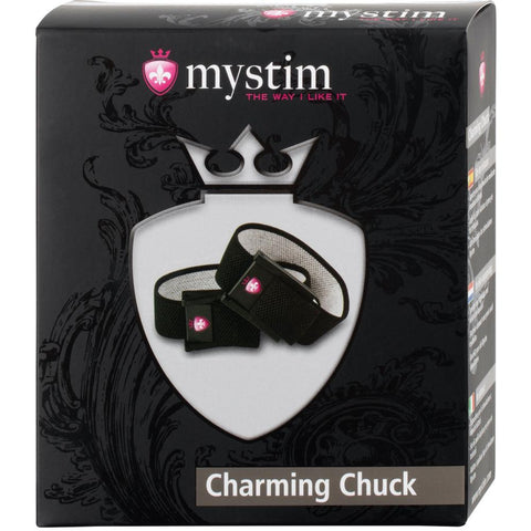 mystim Charming Chuck E-Stim Penis Strap Set - Extreme Toyz Singapore - https://extremetoyz.com.sg - Sex Toys and Lingerie Online Store