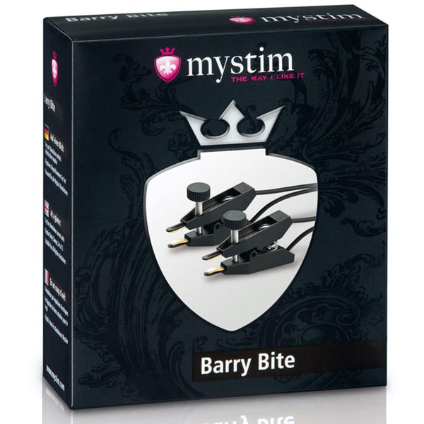 mystim Barry Bite E-Stim Nipple Clamps - Extreme Toyz Singapore - https://extremetoyz.com.sg - Sex Toys and Lingerie Online Store