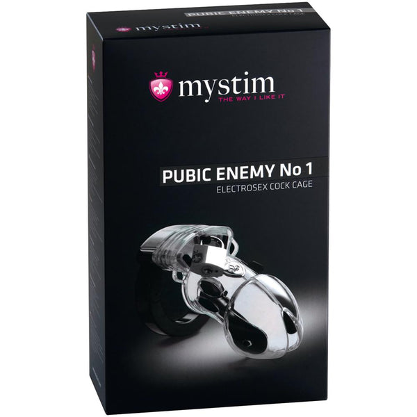 mystim Pubic Enemy No 1 E-Stim Chastity Cock Cage - Extreme Toyz Singapore - https://extremetoyz.com.sg - Sex Toys and Lingerie Online Store