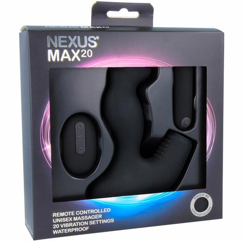 Nexus Max 20 Remote Controlled Unisex Vibrator Extreme Toyz Singapore