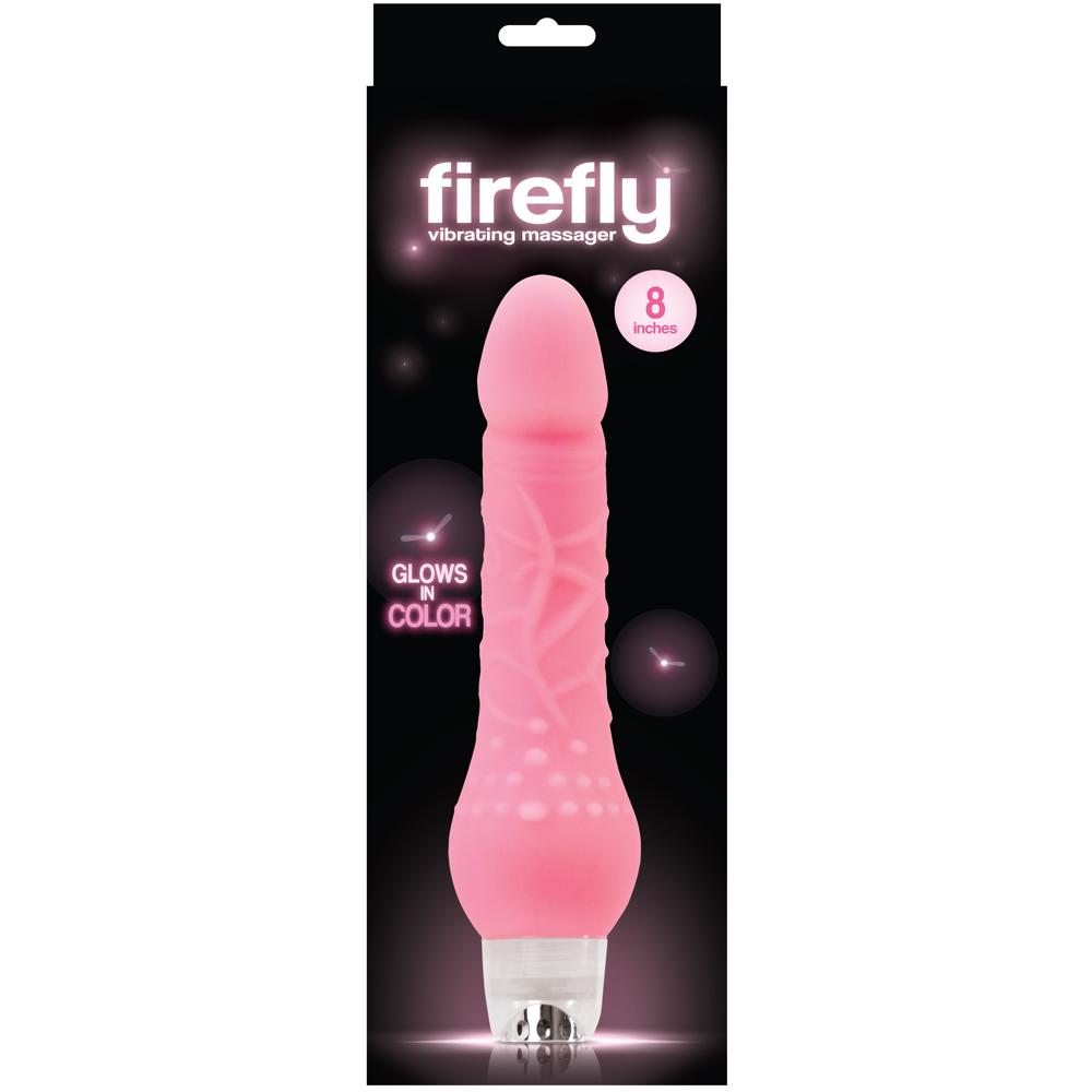 NS Novelties Firefly 8" Glow-In-The-Dark Vibrating Massager - Extreme Toyz Singapore - https://extremetoyz.com.sg - Sex Toys and Lingerie Online Store