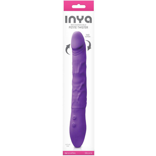 NS Novelties INYA Petite Twister Rechargeable Vibrator ( 2 Colours Available) - Extreme Toyz Singapore - https://extremetoyz.com.sg - Sex Toys and Lingerie Online Store