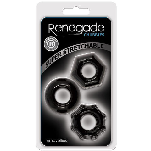 NS Novelties Renegade Chubbies Rings (2 Colours Available) - Extreme Toyz Singapore - https://extremetoyz.com.sg - Sex Toys and Lingerie Online Store