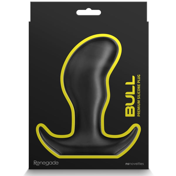 NS Novelties Renegade Bull Premium Silicone Plug - Medium  - Extreme Toyz Singapore - https://extremetoyz.com.sg - Sex Toys and Lingerie Online Store