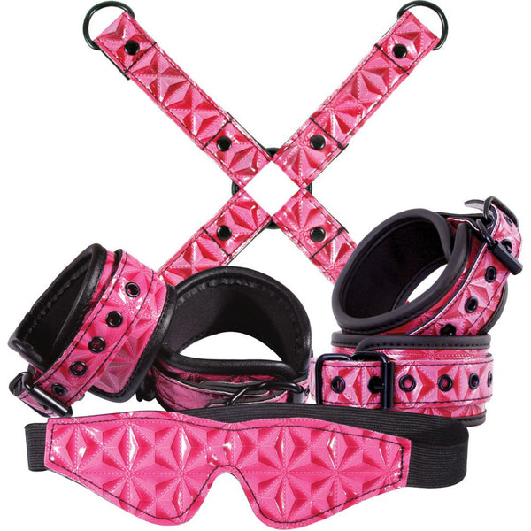 NS Novelties Sinful Bondage Kit (2 Colours Available) - Extreme Toyz Singapore - https://extremetoyz.com.sg - Sex Toys and Lingerie Online Store - Bondage Gear / Vibrators / Electrosex Toys / Wireless Remote Control Vibes / Sexy Lingerie and Role Play / BDSM / Dungeon Furnitures / Dildos and Strap Ons  / Anal and Prostate Massagers / Anal Douche and Cleaning Aide / Delay Sprays and Gels / Lubricants and more...