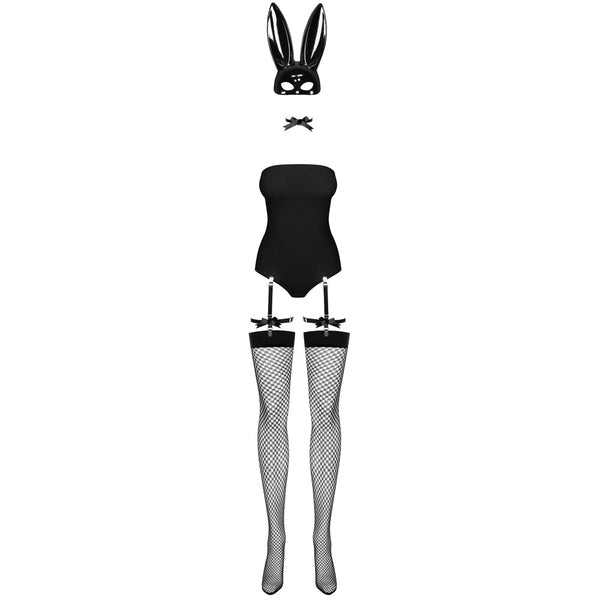 Obsessive Lingerie Sexy Bunny 5 Pcs Costume (S/M) - Extreme Toyz Singapore - https://extremetoyz.com.sg - Sex Toys and Lingerie Online Store
