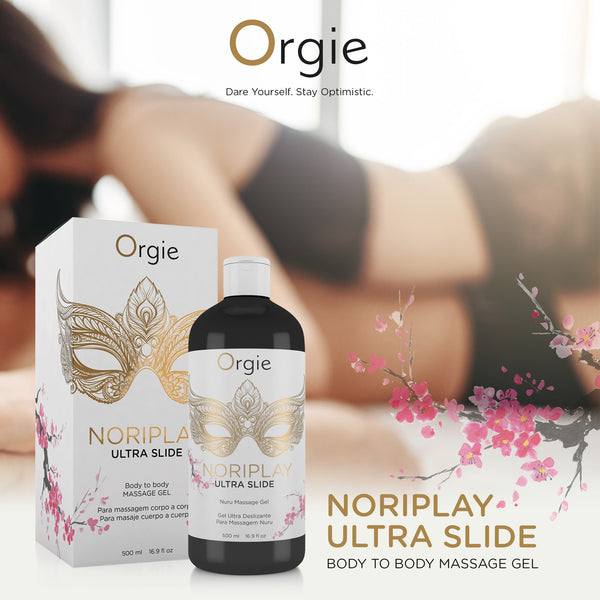 Orgie Noriplay Ultra Slide Nuru Massage Gel 500ml - Extreme Toyz Singapore - https://extremetoyz.com.sg - Sex Toys and Lingerie Online Store