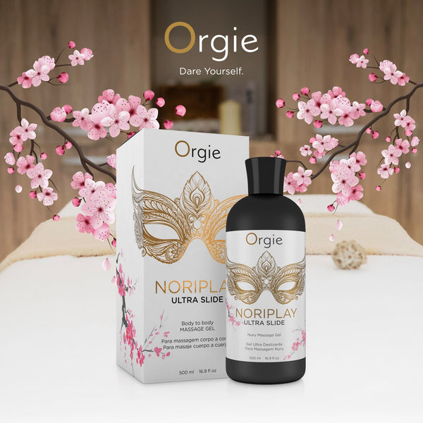 Orgie Noriplay Ultra Slide Nuru Massage Gel 500ml - Extreme Toyz Singapore - https://extremetoyz.com.sg - Sex Toys and Lingerie Online Store