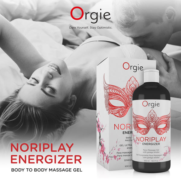 Orgie Noriplay Energizer Nuru Massage Gel 500ml - Extreme Toyz Singapore - https://extremetoyz.com.sg - Sex Toys and Lingerie Online Store