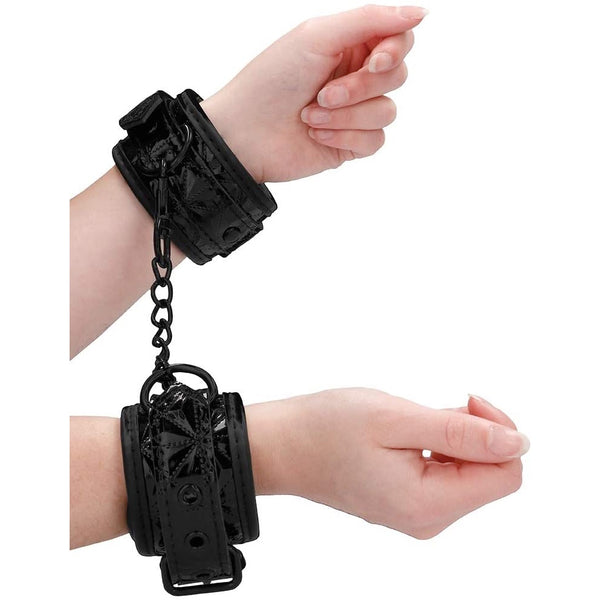 Shots America Ouch! Luxury Hand Cuffs - Extreme Toyz Singapore - https://extremetoyz.com.sg - Sex Toys and Lingerie Online Store