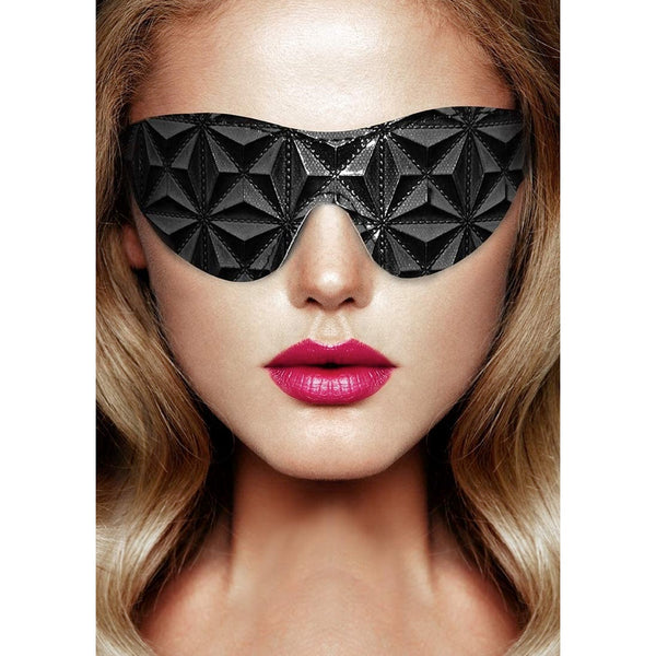 Shots America Ouch! Luxury Eye Mask - Extreme Toyz Singapore - https://extremetoyz.com.sg - Sex Toys and Lingerie Online Store