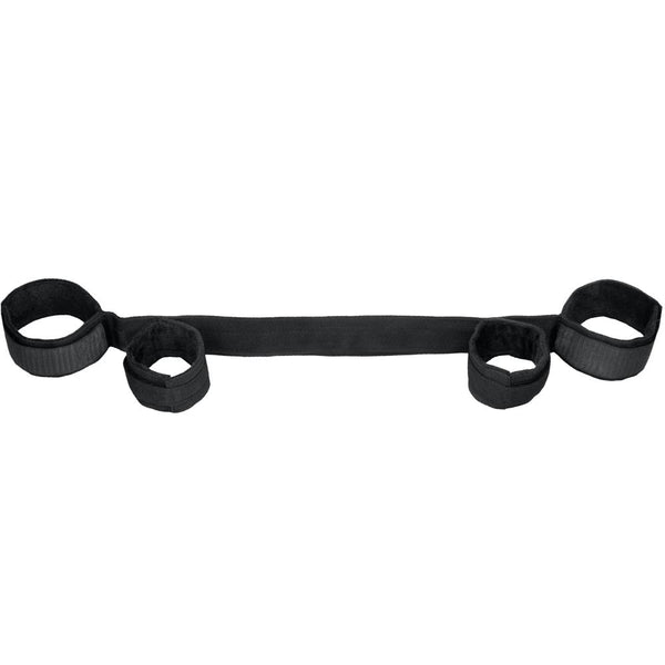 Shots America Ouch! Spreader Bar With Hand And Ankle Cuffs - Extreme Toyz Singapore - https://extremetoyz.com.sg - Sex Toys and Lingerie Online Store