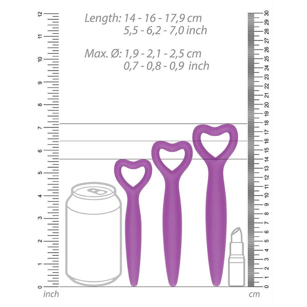 Shots America Silicone Vaginal Dilator Set (2 Colours Available) - Extreme Toyz Singapore - https://extremetoyz.com.sg - Sex Toys and Lingerie Online Store
