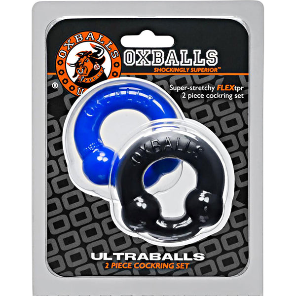 OXBALLS UltraBalls 2 Piece Cockring Set - Extreme Toyz Singapore - https://extremetoyz.com.sg - Sex Toys and Lingerie Online Store - Bondage Gear / Vibrators / Electrosex Toys / Wireless Remote Control Vibes / Sexy Lingerie and Role Play / BDSM / Dungeon Furnitures / Dildos and Strap Ons  / Anal and Prostate Massagers / Anal Douche and Cleaning Aide / Delay Sprays and Gels / Lubricants and more...