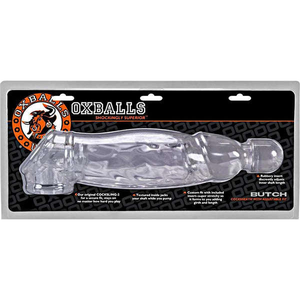 OXBALLS Butch Cocksheath with Adjustable Fit Penis Sleeve - Extreme Toyz Singapore - https://extremetoyz.com.sg - Sex Toys and Lingerie Online Store