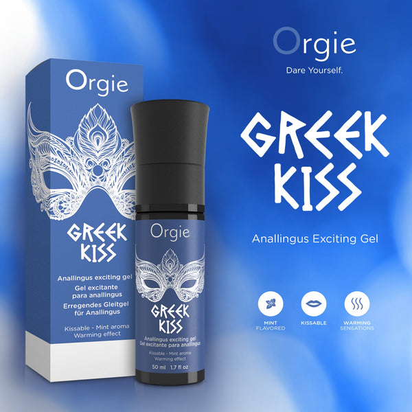 Orgie Greek Kiss Anallingus Kissable Warming Exciting Gel 50ml - Extreme Toyz Singapore - https://extremetoyz.com.sg - Sex Toys and Lingerie Online Store