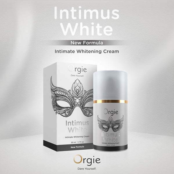 Orgie Intimus White Whitening & Stimulating Cream 50ml - Extreme Toyz Singapore - https://extremetoyz.com.sg - Sex Toys and Lingerie Online Store