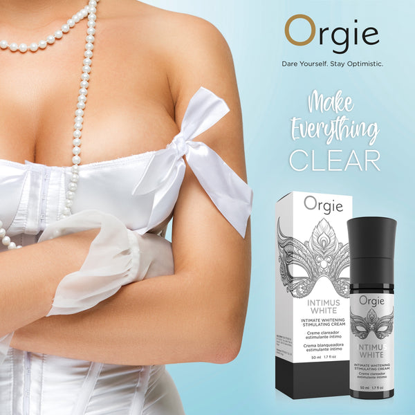 Orgie Intimus White Whitening & Stimulating Cream 50ml - Extreme Toyz Singapore - https://extremetoyz.com.sg - Sex Toys and Lingerie Online Store