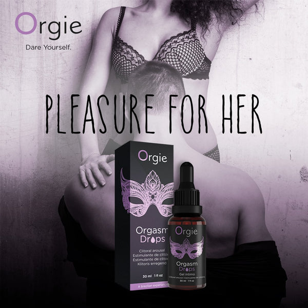 Orgie Orgasm Drops Clitoral Arousal Intimate Gel 30ml - Extreme Toyz Singapore - https://extremetoyz.com.sg - Sex Toys and Lingerie Online Store