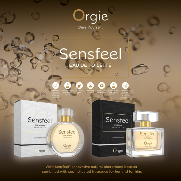 Orgie Sensfeel for Man Pheromone Perfume - 50ml - Extreme Toyz Singapore - https://extremetoyz.com.sg - Sex Toys and Lingerie Online Store