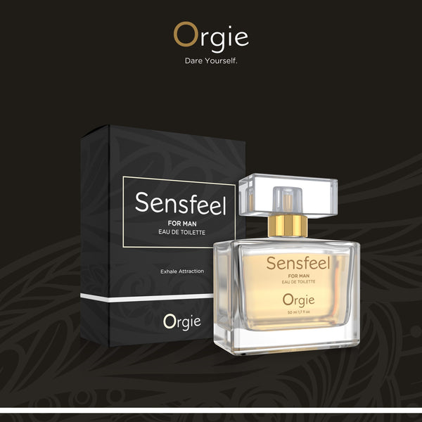 Orgie Sensfeel for Man Pheromone Perfume - 50ml - Extreme Toyz Singapore - https://extremetoyz.com.sg - Sex Toys and Lingerie Online Store