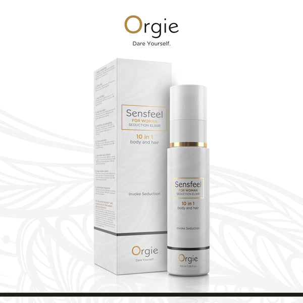 Orgie Sensfeel for Woman Seduction Elixir 10 in 1 for Body and Hair - 100ml - Extreme Toyz Singapore - https://extremetoyz.com.sg - Sex Toys and Lingerie Online Store