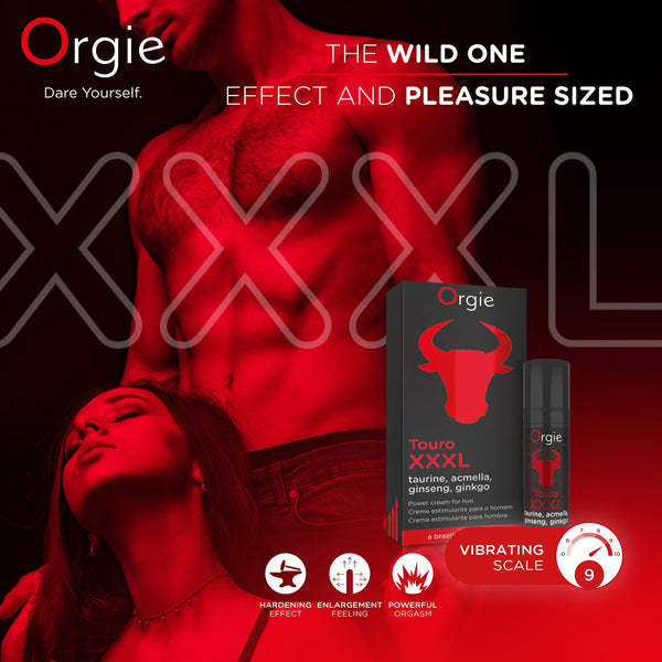 Orgie Touro XXXL Erection Enhancer Power Cream 15ml - Extreme Toyz Singapore - https://extremetoyz.com.sg - Sex Toys and Lingerie Online Store