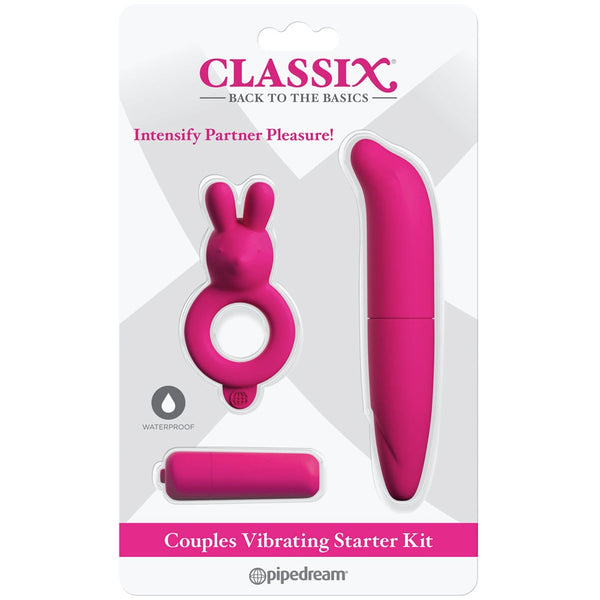 Pipedream Classix Couples Vibrating Starter Kit - Extreme Toyz Singapore - https://extremetoyz.com.sg - Sex Toys and Lingerie Online Store