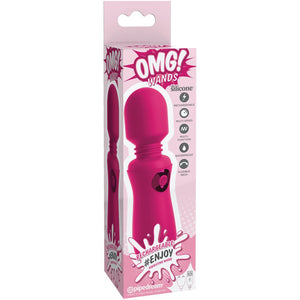 Pipedream OMG! Wands #Enjoy Rechargeable Wand - Extreme Toyz Singapore - https://extremetoyz.com.sg - Sex Toys and Lingerie Online Store - Bondage Gear / Vibrators / Electrosex Toys / Wireless Remote Control Vibes / Sexy Lingerie and Role Play / BDSM / Dungeon Furnitures / Dildos and Strap Ons  / Anal and Prostate Massagers / Anal Douche and Cleaning Aide / Delay Sprays and Gels / Lubricants and more...