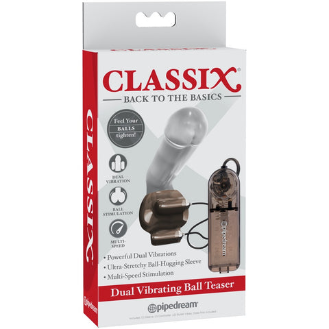 Pipedream Classix Dual Vibrating Ball Teaser - Extreme Toyz Singapore - https://extremetoyz.com.sg - Sex Toys and Lingerie Online Store