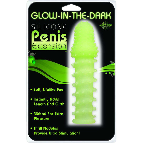 Pipedream Glow-In-The-Dark Silicone Penis Extension - Extreme Toyz Singapore - https://extremetoyz.com.sg - Sex Toys and Lingerie Online Store - Bondage Gear / Vibrators / Electrosex Toys / Wireless Remote Control Vibes / Sexy Lingerie and Role Play / BDSM / Dungeon Furnitures / Dildos and Strap Ons  / Anal and Prostate Massagers / Anal Douche and Cleaning Aide / Delay Sprays and Gels / Lubricants and more...