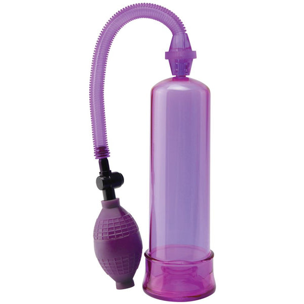 Pipedream Pump Worx Beginner's Power Pump - Purple - Extreme Toyz Singapore - https://extremetoyz.com.sg - Sex Toys and Lingerie Online Store - Bondage Gear / Vibrators / Electrosex Toys / Wireless Remote Control Vibes / Sexy Lingerie and Role Play / BDSM / Dungeon Furnitures / Dildos and Strap Ons &nbsp;/ Anal and Prostate Massagers / Anal Douche and Cleaning Aide / Delay Sprays and Gels / Lubricants and more...
