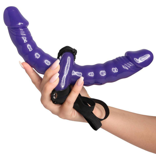 Pipedream Fetish Fantasy Series Double Delight Strap-on - Extreme Toyz Singapore - https://extremetoyz.com.sg - Sex Toys and Lingerie Online Store - Bondage Gear / Vibrators / Electrosex Toys / Wireless Remote Control Vibes / Sexy Lingerie and Role Play / BDSM / Dungeon Furnitures / Dildos and Strap Ons  / Anal and Prostate Massagers / Anal Douche and Cleaning Aide / Delay Sprays and Gels / Lubricants and more...