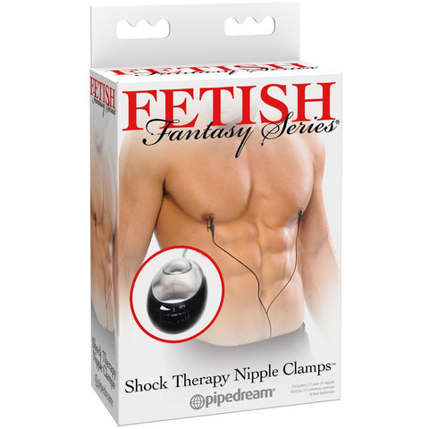 Pipedream Fetish Fantasy Series Shock Therapy Nipple Clamps  - Extreme Toyz Singapore - https://extremetoyz.com.sg - Sex Toys and Lingerie Online Store