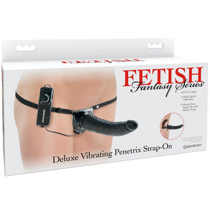 Pipedream Fetish Fantasy Series Deluxe Vibrating Penetrix Strap-On - Extreme Toyz Singapore - https://extremetoyz.com.sg - Sex Toys and Lingerie Online Store