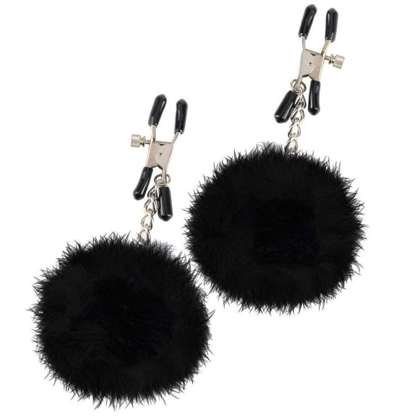 Pipedream Fetish Fantasy Limited Edition Pom Pom Nipple Clamps - Extreme Toyz Singapore - https://extremetoyz.com.sg - Sex Toys and Lingerie Online Store - Bondage Gear / Vibrators / Electrosex Toys / Wireless Remote Control Vibes / Sexy Lingerie and Role Play / BDSM / Dungeon Furnitures / Dildos and Strap Ons / Anal and Prostate Massagers / Anal Douche and Cleaning Aide / Delay Sprays and Gels / Lubricants and more...