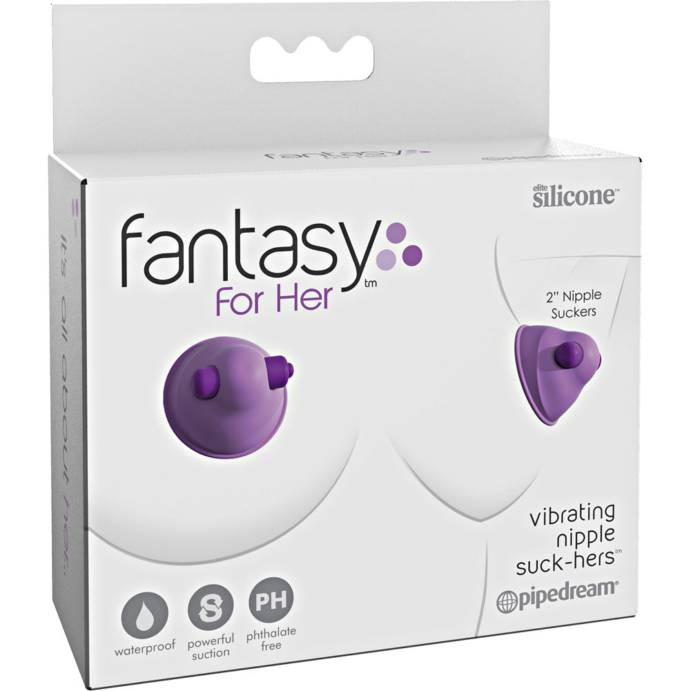 Pipedream Fantasy For Her Vibrating Nipple Suck-Hers - Extreme Toyz Singapore - https://extremetoyz.com.sg - Sex Toys and Lingerie Online Store