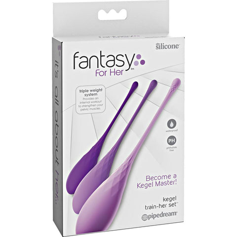 Pipedream Fantasy For Her Kegel Train-Her Set - Extreme Toyz Singapore - https://extremetoyz.com.sg - Sex Toys and Lingerie Online Store